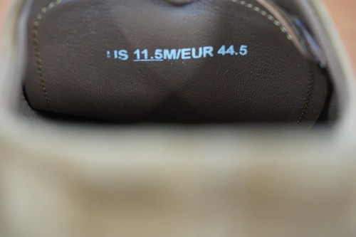 Vince Davies Oxford Dress Shoes Mens Size 11.5 US Tan Suede Derby Lace Up - Picture 9 of 11