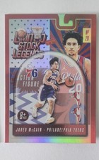 2025-26 Topps Limited Stock Legends Jared McCain LST-50 76ers Black Friday Ed.