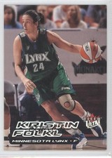 2000 Fleer Ultra WNBA Kristin Folkl #51 1g9