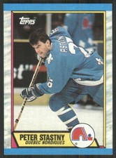 1989-90 Topps #143 Peter Stastny Quebec Nordiques 46957