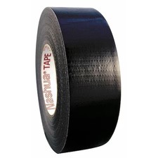 Nashua 345 Duct Tape, Black, 60 Yd L, 1-7/8 In W