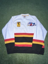 Vintage 90s Scandia Apex One Size XL Ferrari 333 SP Racing Sweater Rare