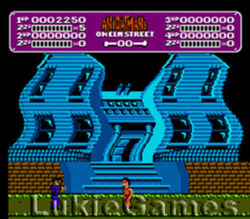 Nightmare On Elm Street - NES Nintendo Rare Game