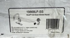 Delta Nicoli 19868LF-SS Single Handle Pull-Down Kitchen Faucet - Stainless