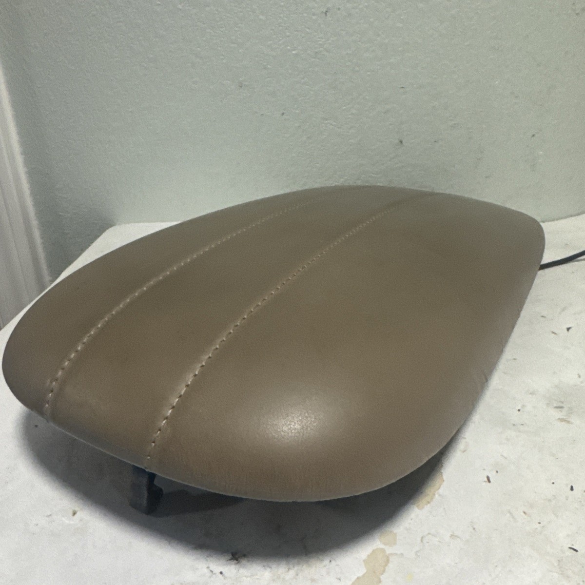 1997-2002 Ford Expedition Center Console Taupe Leather Slim