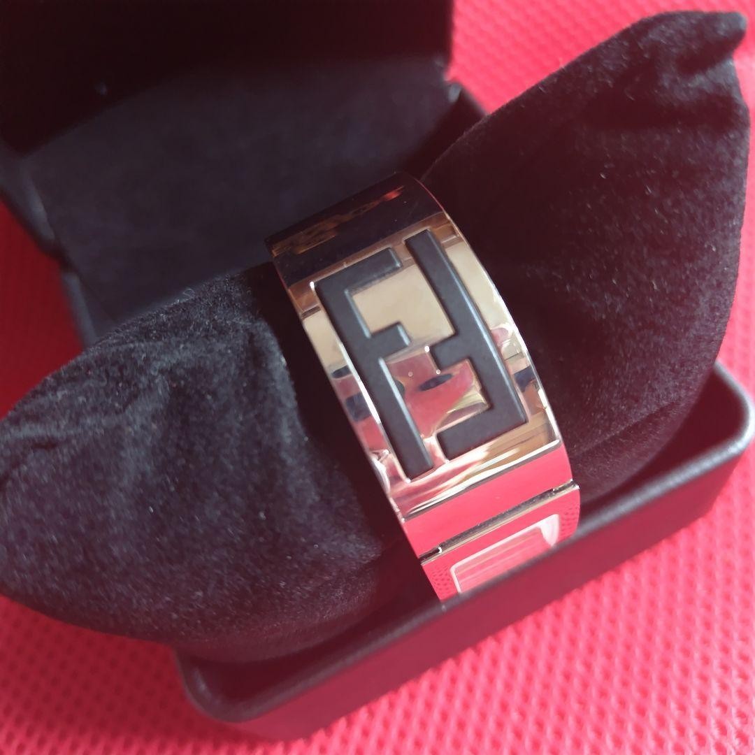 Fendi Silver Rectangular Watch - image 6