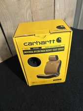 Carhartt Bucket Seat Cover Universal Nylon Duck Model Rs1399 Carhartt Brown B10
