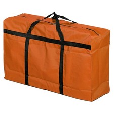 Storage Tote with Zippers, 125L Capacity Foldable Heavy Moving Tote Bags for ...