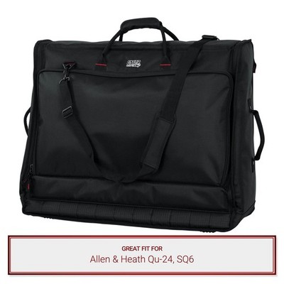 Gator Cases Mixer Bag fits Allen & Heath Qu-24, SQ6 Mixers