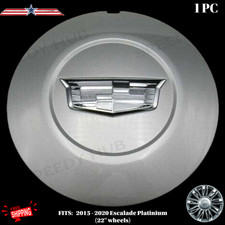 1 Center Hubcap Fits Oem Factory Escalade Platinum Wheels 4740 2343-2319