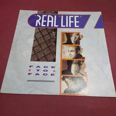 Real Life - Face To Face 7in Coloured Vinyl (VG+/VG+) '*