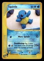 Squirtle 131/165 Expedition Base Set Reverse Holo Pokemon TCG