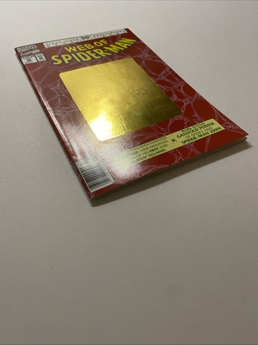 Web of Spider-Man #90 (Marvel Comics 1992) RARE GOLD (2nd Print) NEWSSTAND NM- - Picture 7 of 14