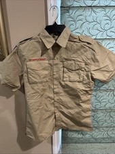 Boy Scout BSA UNIFORM SHIRT New Style Youth Extra Large XL Short Sleeve C27