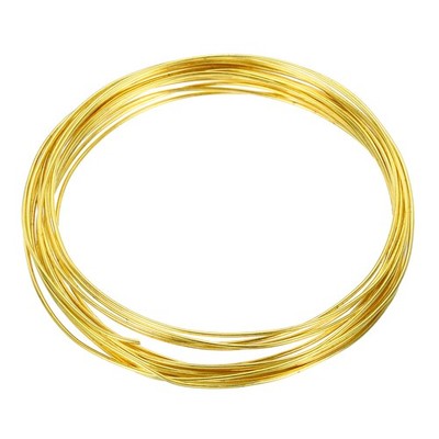 1pcs 16 Gauge 5m Craft Wire Beading Wire for Jewelry Making DIY(Gold)