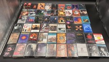 Vintage Mixed Music Cassette Tape Lot Various Artists Genres