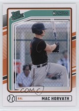 2024 Panini Donruss Rated Prospects Mac Horvath #119 xe3