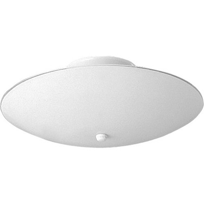 Progress Lighting P4609 Round Glass Series 12'' Two-Light - White