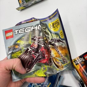 4 x Lego Bionicle Canister Lot + 5 manuals & posters - EMPTY no parts, Throwbots