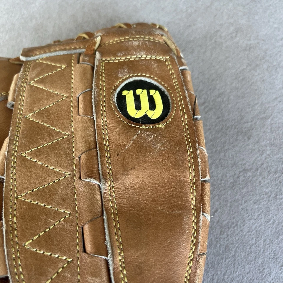 Guante de béisbol Wilson A2002 Pro Select PS4 LHT hecho en Japón doble bisagra vintage Foto 3 de 4