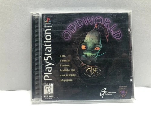 Oddworld: Abe's Oddysee (PlayStation 1, 1997) Complete Tested Working Free Ship