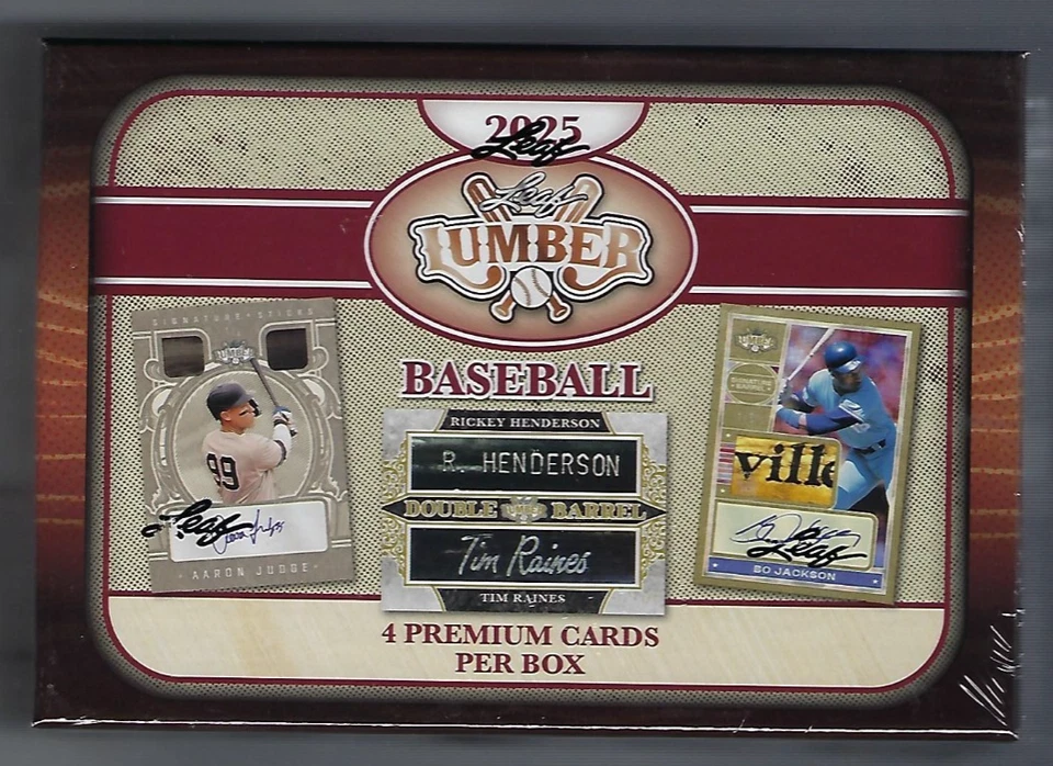 LEGACY COMICS LLC 2025 Leaf Lumber Baseball Hobby Box