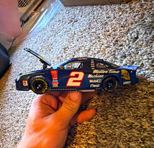 Ford Taurus 2 Rusty Wallace NASCAR Diecast Car w/ Opening Hood, Blue