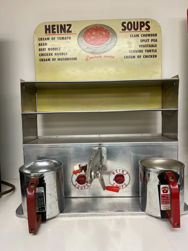 1960’s Heinz Soup Warmer Display Cans - Image 3 of 4