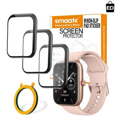 3D Edge-to-Edge Screen Protector for 1.91'' Smartwatches - Installation Made Easy
