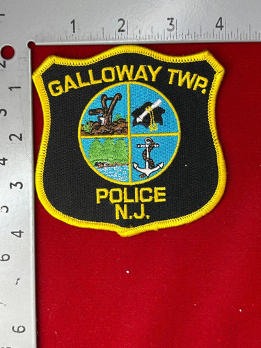 VTGE (GALLOWAY  N.J. TWR  POLICE) SHOULDER PATCH, (BRAND NEW )