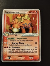 Pokemon EX EMERALD - #92/106 Camerupt ex - Ultra Rare Holo ENG - SWIRL  on eBay