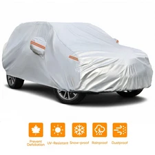 Full Car Cover Waterproof Dust UV Protection For Nissan Rogue SUV Up to 191 inch