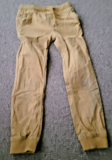 OKAIDI Kinder JOGGER mit Zugband Ocker Gr.: 128