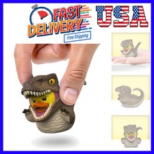 Mini: Jurassic World Rebirth - Velociraptor Cosplaying Rubber Duck Vinyl Figure