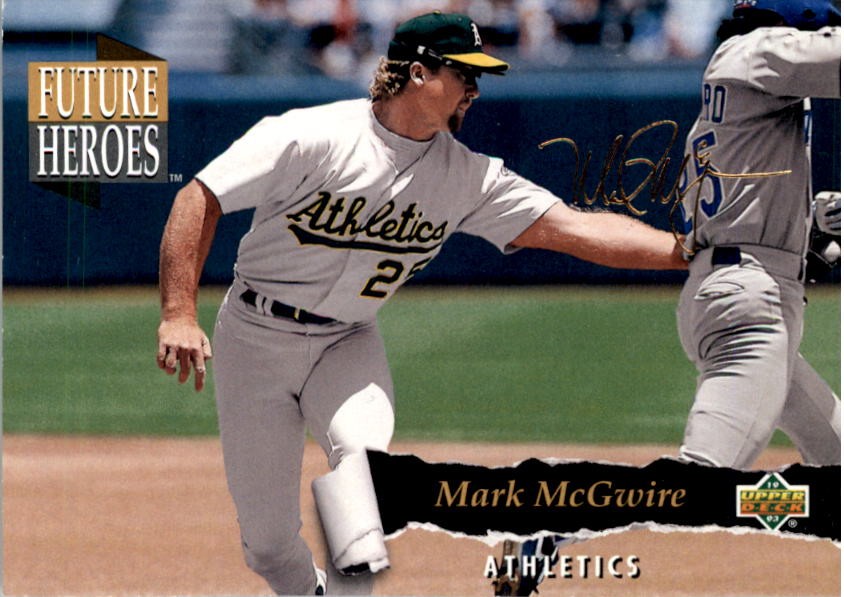 1993 Upper Deck Future Heroes #60 Mark McGwire - BB