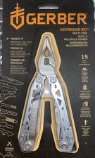 Gerber Suspension NXT 15-N-1 Multi-Tool with Pocket Clip, Model: # 31-003634