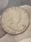 Fantastic Au+1963 D Mint Franklin Silver Half Dollar.  #36