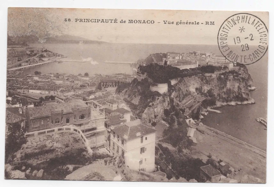 MONACO - MONTE CARLO - Monégasque - Série timbres Exposition Philatélique Intern - Photo 2/2