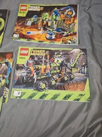 Lego Power Miners 8964 8191 8709 8959 8961 8191  8958 8189 8962 Instructions Lot
