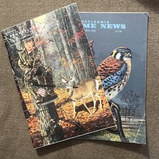2x Pennsylvania Game News Magazine 2000 March & September
