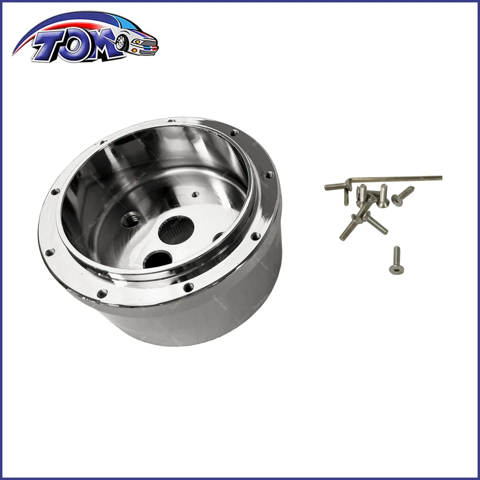 Chevy Corvette 1968-1980 33” columna de dirección inclinada cromada llave cambio de piso gm Foto 4 de 4