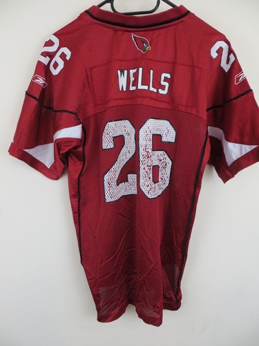Arizona Cardinals Beanie Wells NFL American Football Jersey Shirt Boys Youth XL - Picture 5 of 5