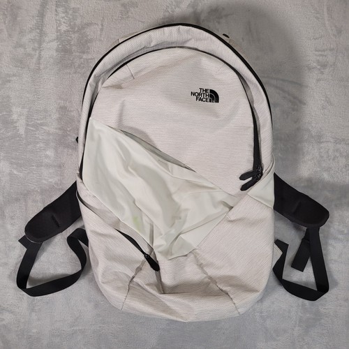 The North Face Backpack Bag 12"x18" White Laptop School Camping Hiking Gorpcore - Picture 1 of 9