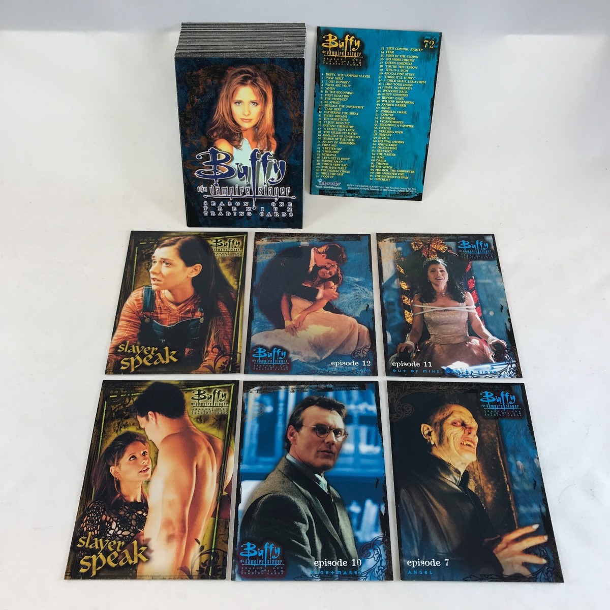 BUFFY THE VAMPIRE SLAYER SEASON 1 (1998) Complete Card Set SARAH