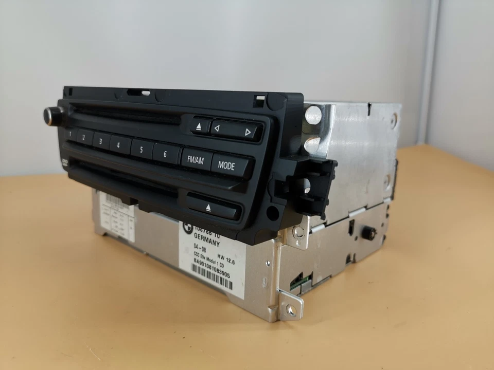 06-2009 BMW M3 RADIO ESTÉREO 6 CD REPRODUCTOR NAVEGACIÓN GPS DVD 6583 9185537-01 Foto 3 de 4