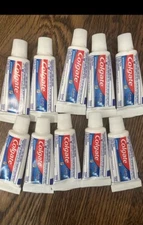10 Pk Colegate Cavity Protection Fluoride Toothpaste 0.85oz exp 3/26 Travel Size