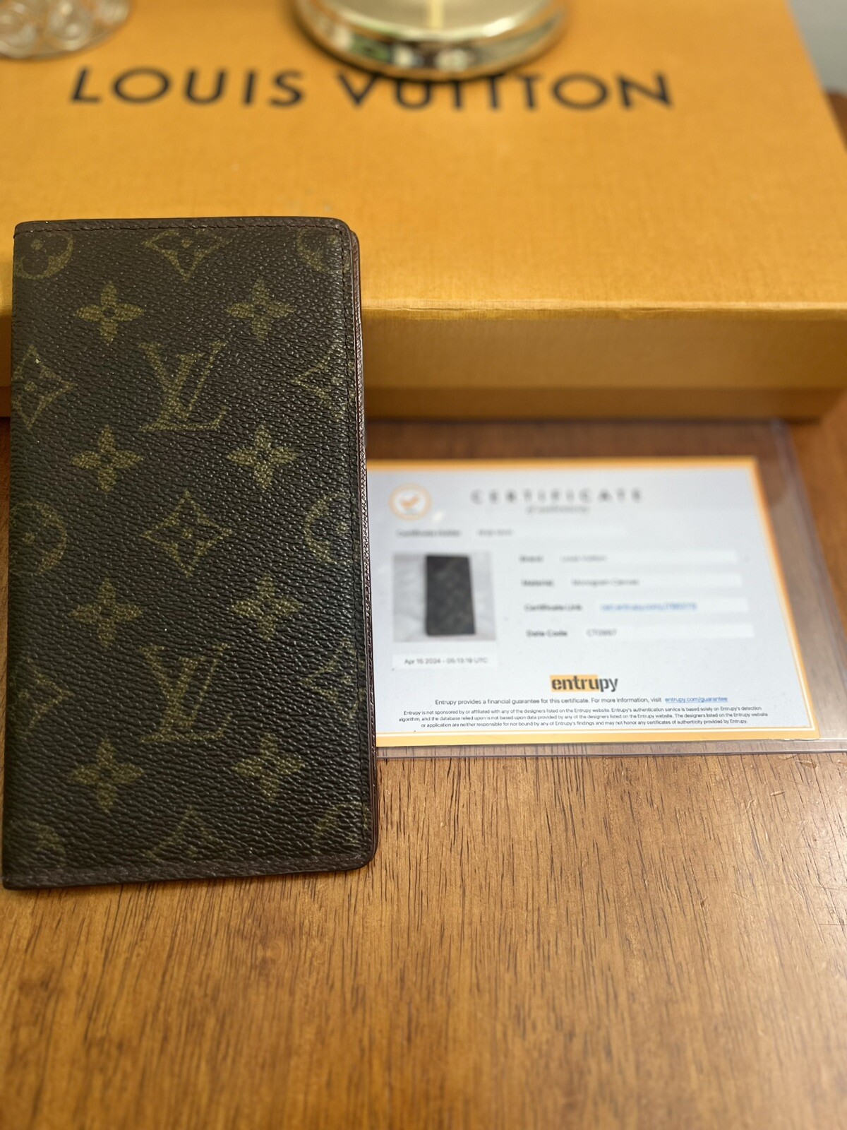 Authentic Vintage Monogram Thin Wallet - image 1