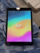 Apple iPad 9th Generation 64GB Wifi only - Space Gray - MK2K3LL/A Excellent..