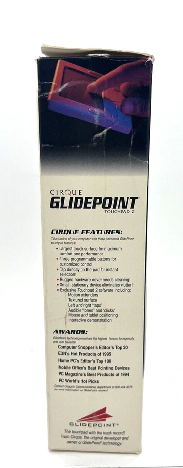 Cirque GlidePoint Touchpad 2 Interface Model 400, 3 botton programable - Image 2 of 4