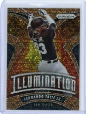 2020 Panini Prizm Quick Pitch Illumination Copper #I-3 Fernando Tatis Jr. #11/25